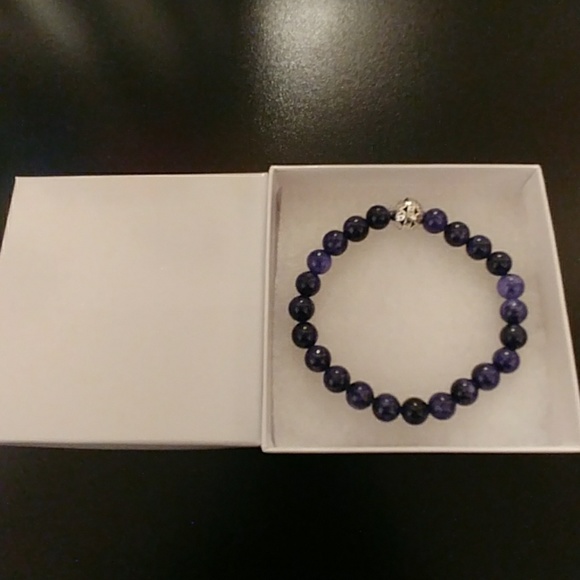 Sodalite Stone Bracelet - Picture 8 of 8